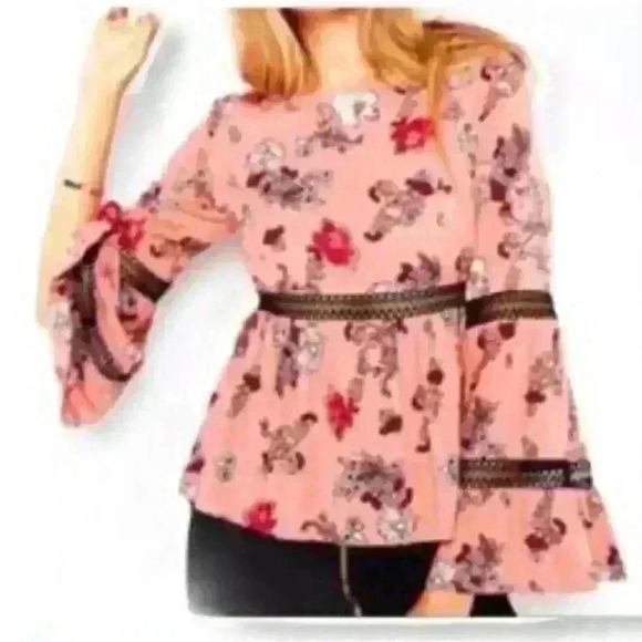 Minkpink floral blouse size Medium - Picture 1 of 4